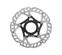 SwissStop Catalyst Centrelock Disc Rotor - Black / 140mm / Centerlock