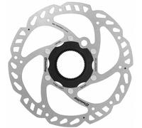 SwissStop Catalyst One Centre Lock Disc Brake Rotor 160mm diameter, Silver