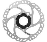 SwissStop Catalyst One Centre Lock Disc Brake Rotor 160mm diameter, Silver