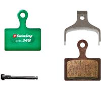 Swissstop Disc 34 Disc Brake Pads - Shimano Road Dura Ace/Ultegra/105 Green