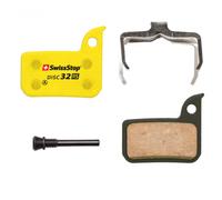SwissStop RS Disc Pads - Yellow / D32 RS - SRAM HRD, eTap HRD, Level Ultimate, Level TLM