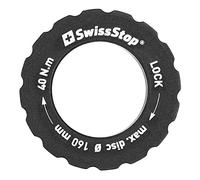 SwissStop Unisex Rotor Lock Ring, Black