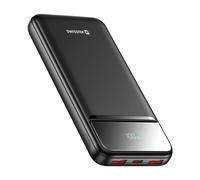 Swissten 10000 mAh External Battery with USB-C and 2 USB Compact LED Display
