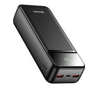 Swissten 30000mAh External Battery with USB-C and 2 USB Compact LED Display
