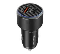 Swissten Car power supply Fast reRecharging 38W USB-C Power Delivery and USB 3.0