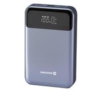 Swissten External Battery 20000mAh for Laptop and MacBook USB-C 100W, Grey