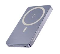 Swissten External Battery Slim2 15W 5000 mAh with USB-C PD 20W Charging, Grey