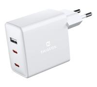 Swissten GAN Travel Charger 2 x USB-C/USB / 70W