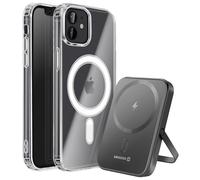 Swissten iPhone 12 Pack with Dual-Material Case and 5000 mAh External Battery