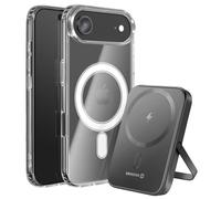 Swissten iPhone Air Pack with Dual Material Case and 5000 mAh External Battery