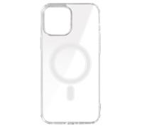 Swissten silicone case for iPhone 13 Pro with a rigid back, Transparent