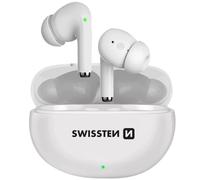 Swissten Wireless Earphones Touch Button Autonomy 15H proTUNE - White