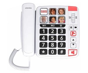 Swissvoice Xtra 1110 Easy-to-use phone with photo memories.