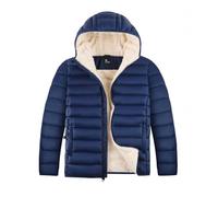 SwissWell Boys Winter Coat Kids Jacket with Hood | Water-Repellent Zip Coat,Youths Winter School Overcoat,Lightweight & Insulated for Warmth,for School,Aged 6-15.