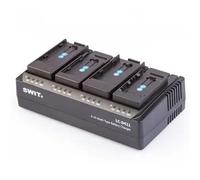 Swit LC-D421D KIT - 4-CH DV charger with 4x Panasonic VBD VBR CGA style plates