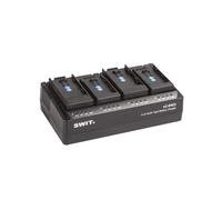 Swit LC-D421I KIT - 4-CH DV charger with 4x JVC SSL style plates
