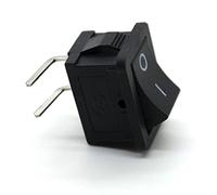 Switch 10pcs CD1 Bent Foot Boat Switch 90 Degree Horizontal Two Files CD1ON-OFF 2 Pin 2 Gear 21x15mm Power Switch AC 10A125V 6A - Switches