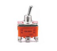 Switch 15A 250VAC 6PIN ON-ON E-TEN1321 Toggle Switch Rocker Switch The Power Switch 1pcs(With Cap)