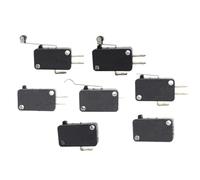 Switch 16A 250VAC SPDT Momentary Travel Limit Switch 1NO1NC Lever Roller 1Pcs(V-151-1c25)