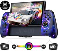 Switch 2 Controller, One Piece Wireless Pro Controller with Hall Effect | Switch 2 Joy Con Grip Controller with 8 RGB Lighting/Turbo/Macro