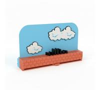 Switch 2 Dock Cover, Pop-Up Game Card Holder, Holds 15 Games, Compatible with Switch 2 Official Dock