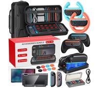 Switch 2 Essential Accessories Bundle, 20-IN-1 Game Set Kits (Gift Pack)
