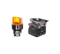 Switch 2 Position Knob 22mm Harmony XB4 XB4BK125B5