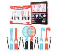 Switch 2 Sports Accessories Bundle Compatible with Nintendo Switch 2 2025 for Switch Sports Games, 6 in 1 Family Sports Party Pack Accessories Kit (6 IN 1)