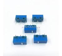 Switch 5Pcs Mouse Micro Switch Blue Shell White Point 20 Million Times Computer Mouse 3pins Button Switch Switches