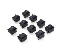 Switch AC 250V 15A 125V 20A 6 Terminals DPDT in Boat Rocer Switch 10 Pcs Switches