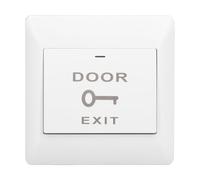 Switch Access Control System 12v 3a Door exit Switch Receptionist Release Button Intelligent Door Automatic Reset WiFi APP Remote Voice Control Intelligent Panel 12V