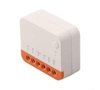 Switch Breaker MINIR4 100-240V 10A 2.4GHz WiFi for Relay Module with Timing Function and App Control for 2-Way Light Switch Compatible with Momentary SPDT