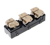 Switch Button Auto Car Lifter Window Switch Front Left Driver Side 93570-3S000 16 Pins For Hyundai For Sonata 2011-2014 Beige Color Window Control Switch Button