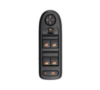 Switch Button Front Side Electric Master Car Power Window Switch For Peugeot 301 2014-2017 98025201ZD Glass Lifter Button 98025189ZD Window Switch(Orange BackLight)