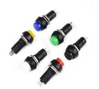 Switch Button Latching ON-Off Two Pins SPST Series Color CQC UL AC 3A/250V(Red Latching)