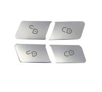 Switch Button Repair Stickers Compatible with Benz for X156 for C117 for X204 Car Interior Button Door Lock Unlock Button Switch Sequins Cover Stickers