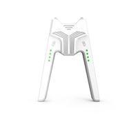 Switch Charging Handle V Shaped Game Controller Charger Playing While Charging with LED Indicator Type C Compatible with Nintendo Switch (White)