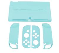 Switch Color Shell Protective Case, Full Protection, Ergonomic Hand Grip, Game Console Housing Cover, with Exquisite Texture, Precise Fit and Easy Installation for Switch (blue)