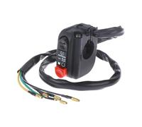 Switch Control Button 22mm Motorcycle Switch Handlebar Switch Starter/Kill Push Button Switch For ATV Scooter Pit Dirt Bike 7/8inch Handlebar