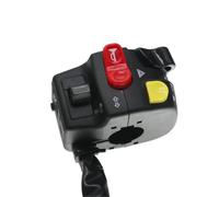 Switch Control Button Motorcycle Handlebar Switch Assembly Horn High/low Beam Headlight Fog Light Warning Light Push Button Switches 7/8"