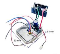 Switch Controller for A7-8802 8805 Circular Saw, Replacement Drive Control Board with Protection Circuit, Brushless Sensorless Angle Grinder Power