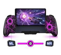 Switch Controller for Nintendo Switch/OLED,One-Piece Joypad Controller Replacement for Nintendo Switch Joycon Controler,Handheld Mode Ergonomic Design/Gyro/Programmable/Motion Control/Vibration/Turbo