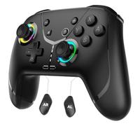 Switch Controller, Wireless Pro Controller for Nintendo Switch 2/Switch/Lite/OLED, Bluetooth controllers Compatible with iPhone/Mac/iPad/iOS/Android/Phone/PC/Steam and TV with Programming/RGB4