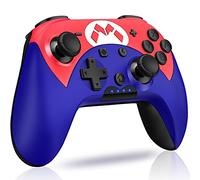 Switch Controller - Wireless Switch Pro Controller for Nintendo Switch/Switch Lite/Switch OLED with 3 Levels Turbo Function, 4 Levels Adjustable Vibration, Six-Axis Motion Control, One-Key Wake Up