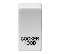 Switch Cover "Marked Cooker Hood" - White