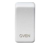 Switch Cover "Marked Oven" - matt White