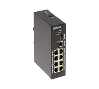 Switch|DAHUA|PFS3110-8T|Type L2|8x10Base-T / 100Base-TX / 1x10Base-T / 100Base-TX / 1000Base-T|1x1000Base-X|DH-PFS3110-8T