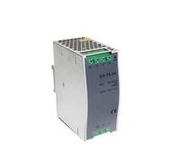 Switch Din Rail Power Supply DR-75W DIN Rail Single Output Switch Power Supply Smps 12V 6.3A / 24V 3.1A Regulated DR Type PLC Buckle AC/DC (Size : DR-75-24)