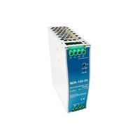 Switch Din Rail Power Supply NDR-150-24 Thin DIN Rail Mounted Type Switch Power Supply 24V 150W Installation Single Output AC/DC (Color : NDR-150-24V)
