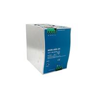 Switch Din Rail Power Supply NDR-480 Series Switching Power Supply Slim Single Output 24V/ 48V AC-DC Industrial DIN Rail Mounted (Size : NDR-480-24)